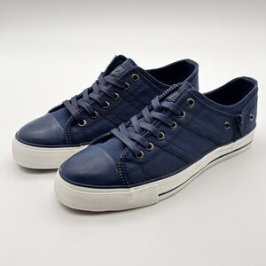 Levi's Zip EX Lo Canvas Blue Upper Casual Shoes Junior Unisex Size 5 Euro 37